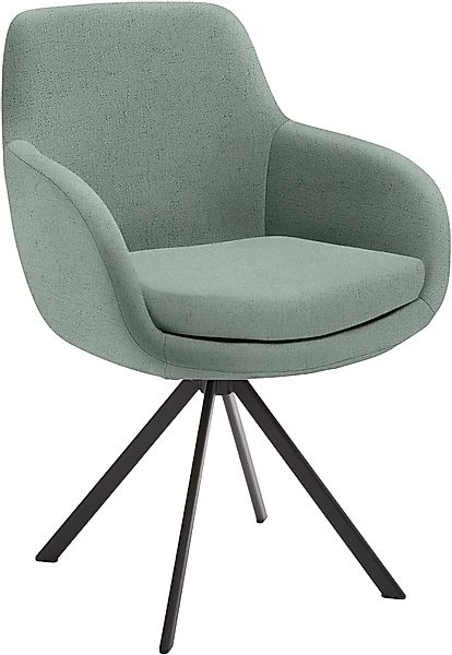 Musterring Esszimmerstuhl »Tavia« (Set) 2 Stk.Stativgestell Eisen schwarz, günstig online kaufen