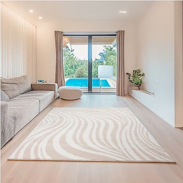OTTO home Teppich »Liaa«, rechteckig, 7 mm Höhe, pflegeleicht und modern, w günstig online kaufen