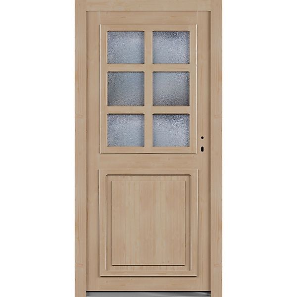 Roro Nebeneingangstür OHE 1005 Fichte 5FA 110 cm x 210 cm DIN R günstig online kaufen