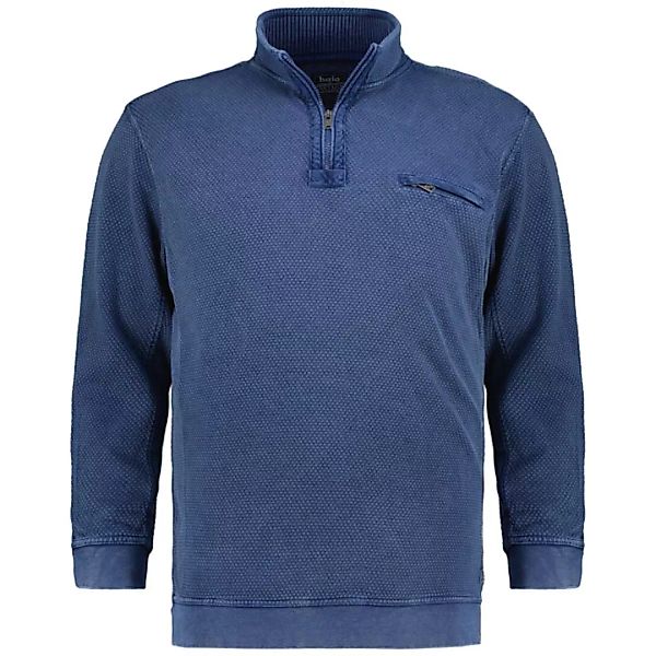 Hajo Sweatshirt im Garment-Dye-Look günstig online kaufen