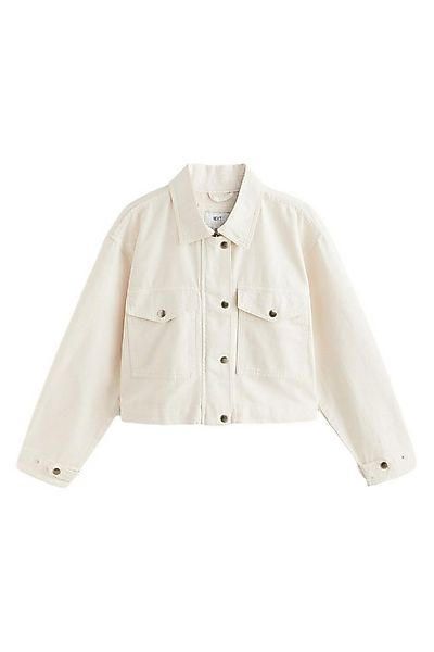 Next Kurzjacke Verkürzte Jacke mit Print, Kurzgröße (1-St) günstig online kaufen