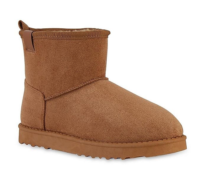 VAN HILL 841455 Winterstiefelette Damen Warm Gefütterte Winter Boots Bequem günstig online kaufen