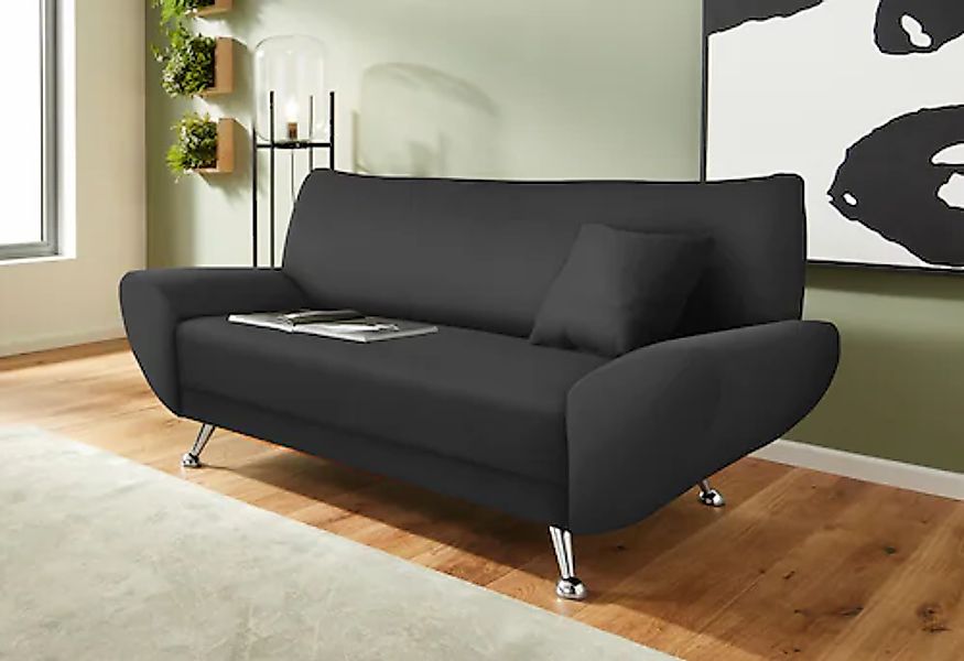 INOSIGN 2-Sitzer "Saltare, elegant und komfortabel, toller Designfuß" günstig online kaufen