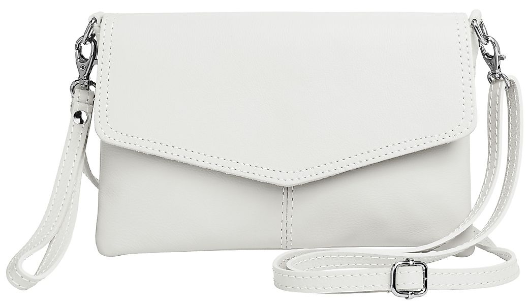 Caspar Clutch Abendtasche Leder Damen Umhängetasche günstig online kaufen