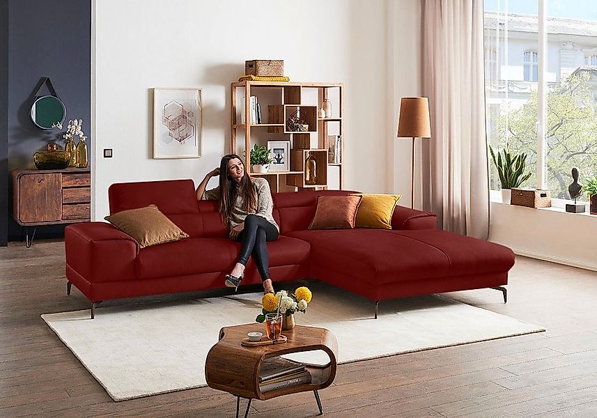 W.SCHILLIG Ecksofa "piedroo, Designsofa mit tollem Sitzkomfort, elegant und günstig online kaufen