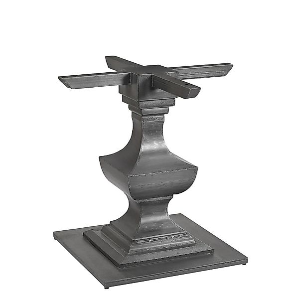 baario Esstisch Tischgestell LIVNO Metall grau, günstig online kaufen