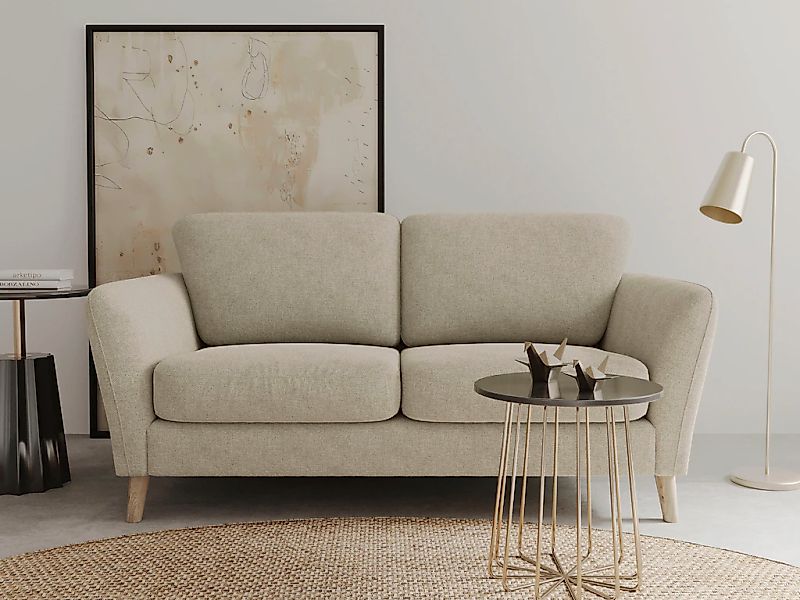 Home affaire 2-Sitzer "MARSEILLE Kompaktsofa 170 cm, Cord, Flachgewebe, Str günstig online kaufen