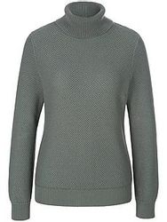 Rollkragen-Pullover Peter Hahn grün günstig online kaufen