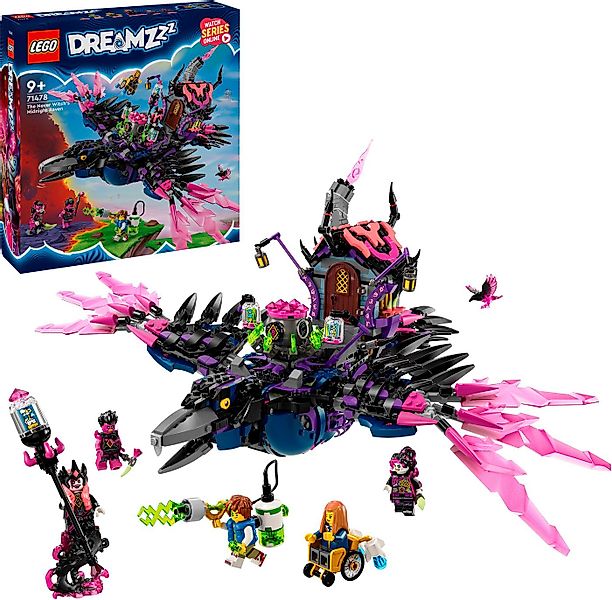 LEGO® Der Mitternachtsrabe der Nimmerhexe (71478), LEGO DREAMZzz Konstrukti günstig online kaufen