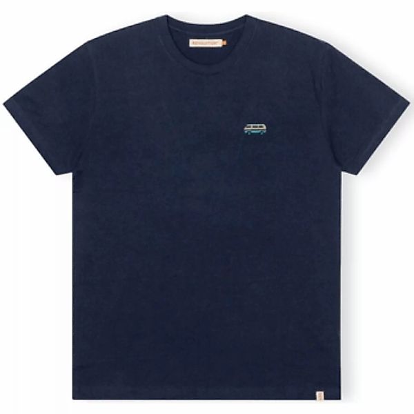 Rvlt Revolution  T-Shirts & Poloshirts T-Shirt Regular 1342 BUS - Navy/Mela günstig online kaufen