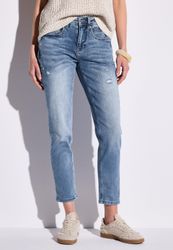 STREET ONE Loose-fit-Jeans Middle Waist günstig online kaufen