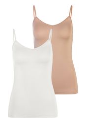 LASCANA Unterhemd (Packung, 2-St., 2er-Pack) Spaghettiträger-Top, günstig online kaufen