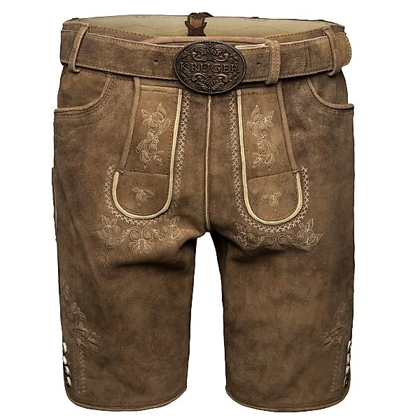 Krüger Trachtenlederhose Roberto mit Gürtel Herren günstig online kaufen