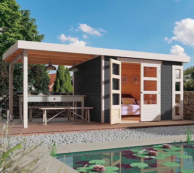 Karibu Gartenhaus "Nordsee 4", (Set) günstig online kaufen