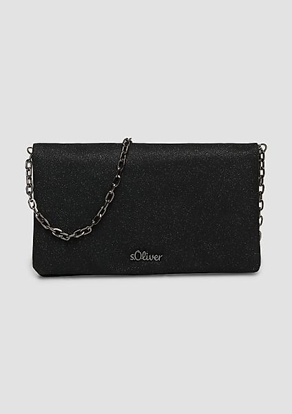 s.Oliver Tragetasche Clutch in schimmernder Optik, günstig online kaufen