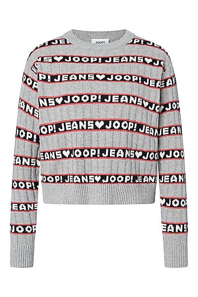 Joop Jeans Strickpullover Karen mit Logoprint günstig online kaufen