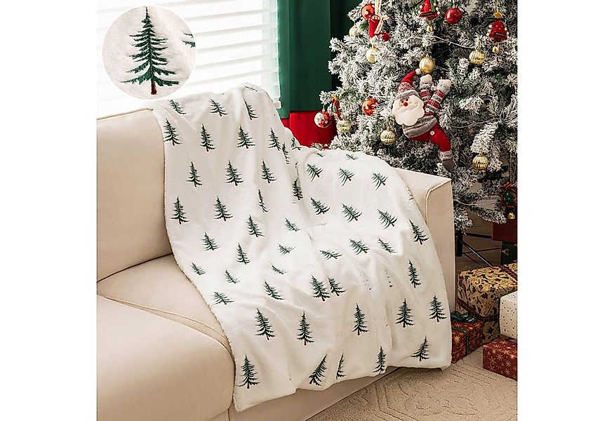 Wohndecke Weihnachtsdecke Wohndecke,Weihnachten Sofadecke,Babydecke, BTTO, günstig online kaufen