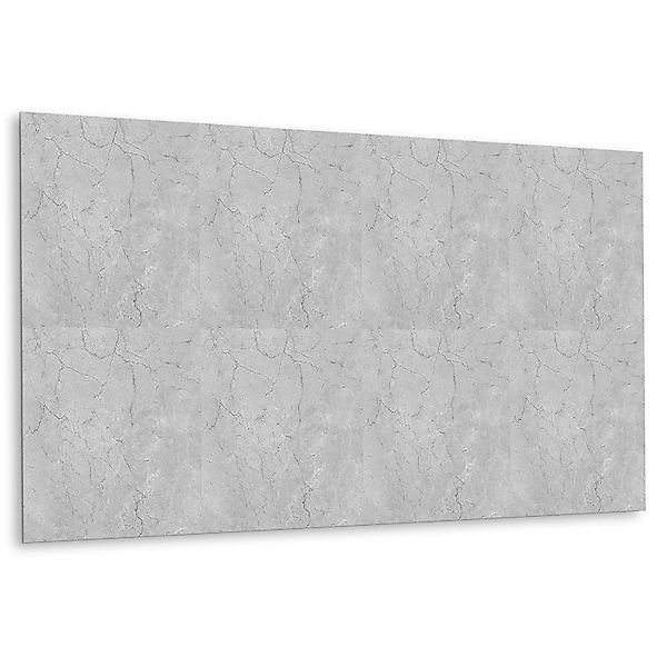 Tulup Wandpaneel Gerissener Beton PVC Wandpaneel 100x50 cm Dekorpaneel Wand günstig online kaufen