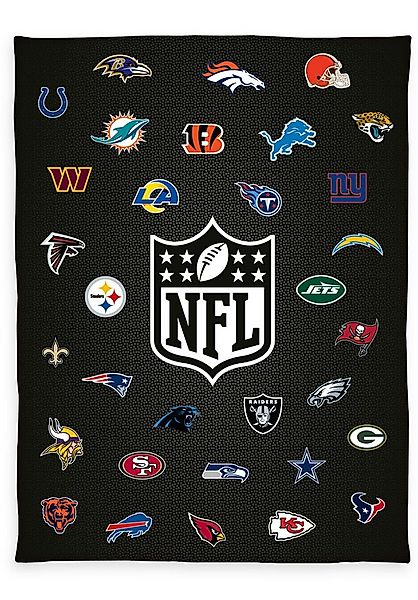 Wohndecke NFL, NFL, cooles Motiv günstig online kaufen