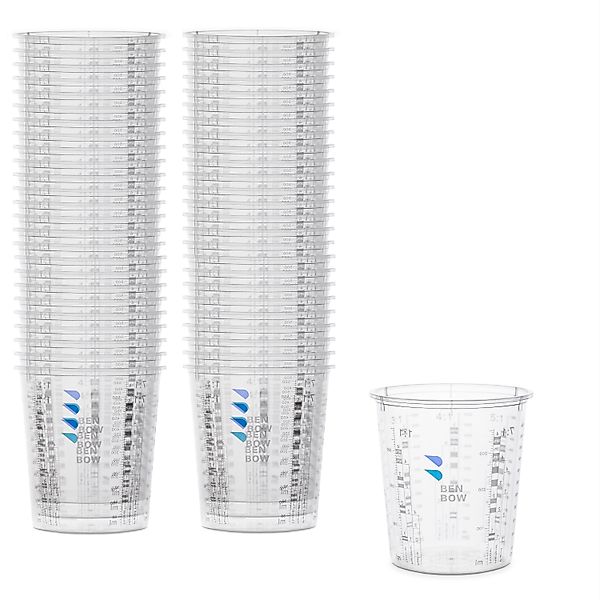 BENBOW Farbmischbehälter BenBow Profi-Messbecher (50 St), günstig online kaufen
