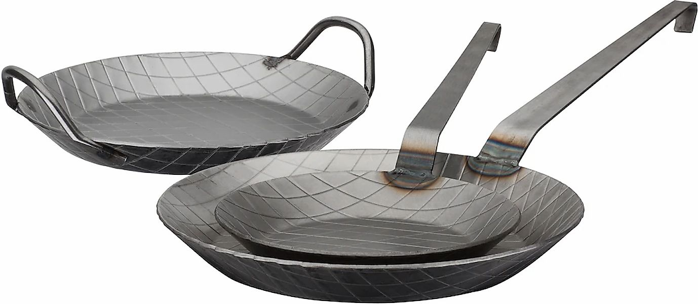 GSW Pfannen-Set Eisen Set, 1x Bratpfanne Ø 20 cm, 1x Bratpfanne Ø 24 cm, 1x günstig online kaufen