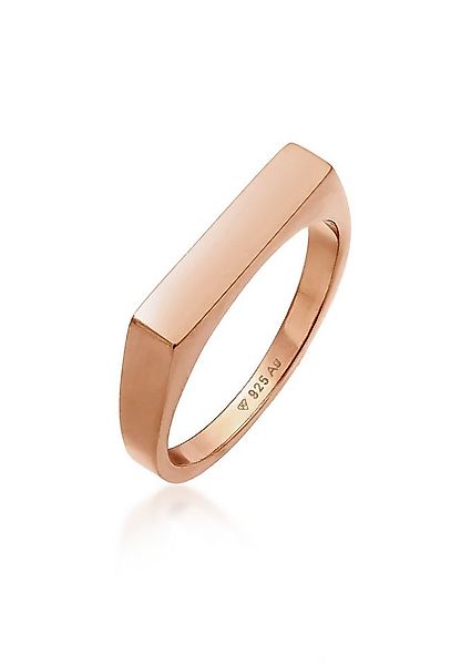 Elli Siegelring Siegelring Rechteck Pinky Ring 925 Silber günstig online kaufen