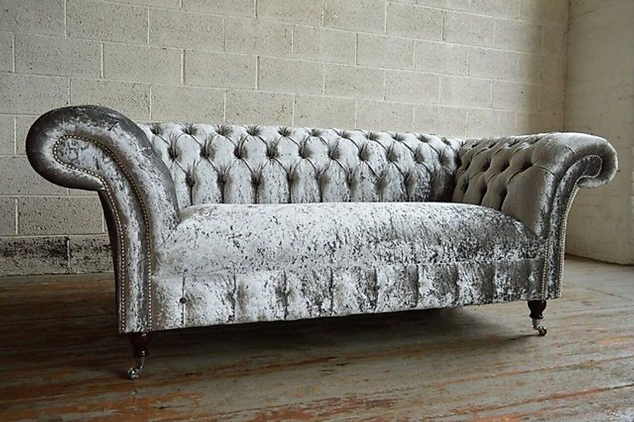 JVmoebel Sofa Chesterfield 2 Sitzer Couch Polster Sofa Designer Couchen Sit günstig online kaufen