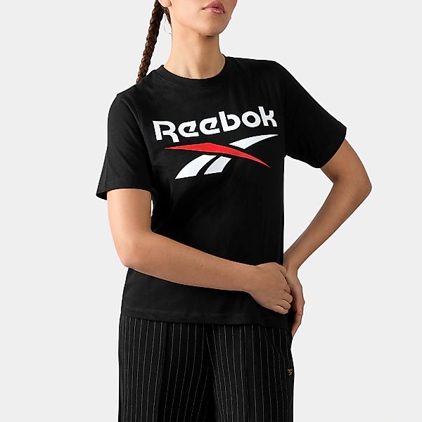 Reebok T-Shirt "WREN 2 COLOUR LOGO CREW SS TEE" für Erwachsene, sportlicher günstig online kaufen