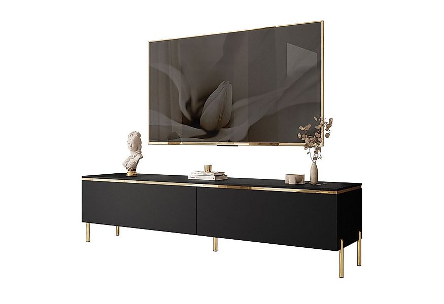 Lookway TV-Schrank AURORA Schwarz matt günstig online kaufen