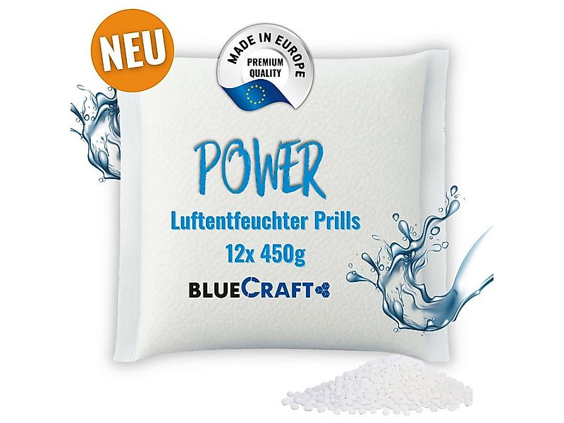 BlueCraft Luftentfeuchter-Nachfüllpack 12x 450g Entfeuchter Granulat im Vli günstig online kaufen