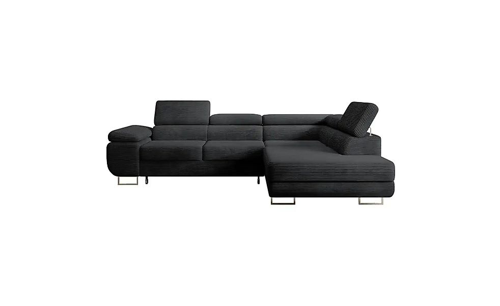 Selsey Ecksofa mit Schlaffunktion Stevil ¦ schwarz ¦ Maße (cm): B: 275 H: 9 günstig online kaufen