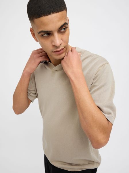 Jack & Jones Kurzarmpullover JJELEO KNIT günstig online kaufen