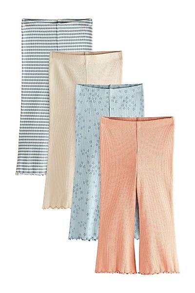 Next Leggings Gerippte Leggings mit ausgestelltem günstig online kaufen