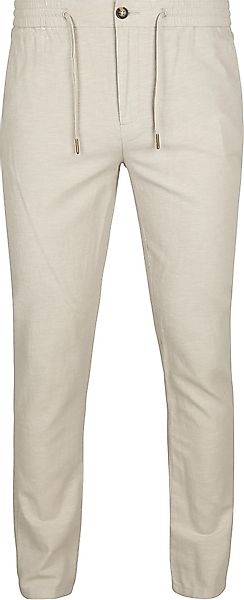 Scotch and Soda Chino Warren Leinen Greige - Größe W 33 - L 32 günstig online kaufen