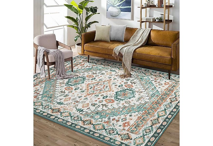 GarveeMore Orientteppich, rechteckig,Höhe:7mm,1400GSM,Weich,Pflegeleicht,ma günstig online kaufen