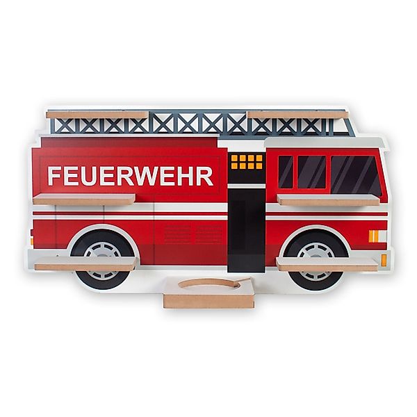 Kreative Feder Wandregal MUSIKBOX-REGAL Feuerwehrauto, für günstig online kaufen