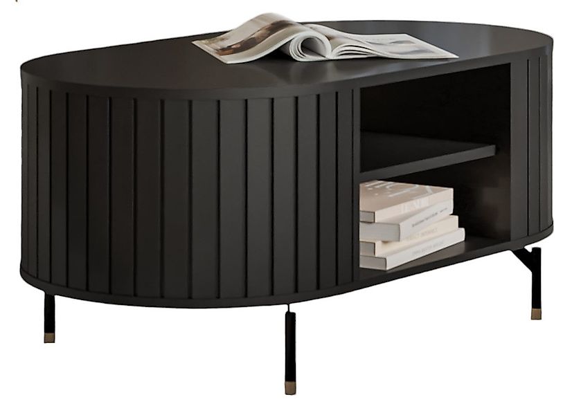 Compleo Couchtisch mit Ablagefach, Tee Tisch, günstig online kaufen
