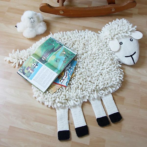 Teppich Schaf, Wollfilz günstig online kaufen