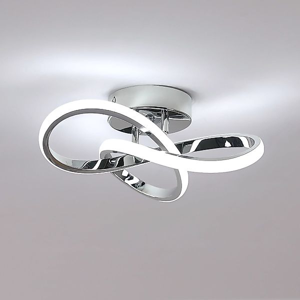 Goeco Deckenleuchte Kleeblattförmige LED-Aluminium-Deckenleuchte, 30 W, günstig online kaufen