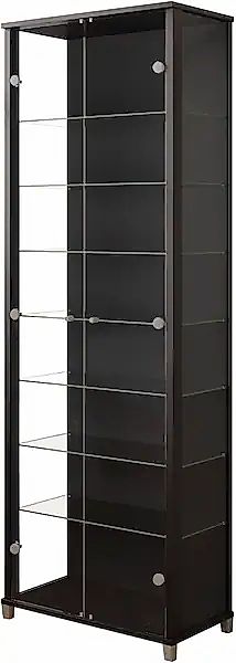 fif möbel Vitrine »Optima«, Standvitrine, 2 Glastüren, 7 Böden, vielseitig, günstig online kaufen