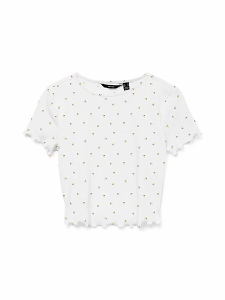 Vero Moda Kurzarmshirt "VMHARRY SS O-NECK TOP JRS NOOS" günstig online kaufen