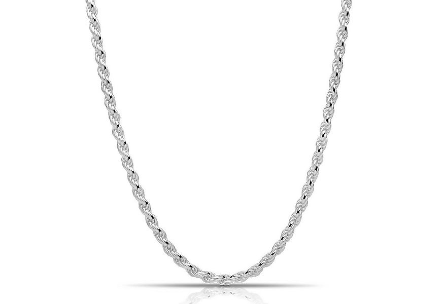 Tony Fein Silberkette Kordelkette 6mm 925er Silber Massiv Hochglanzpoliert, günstig online kaufen