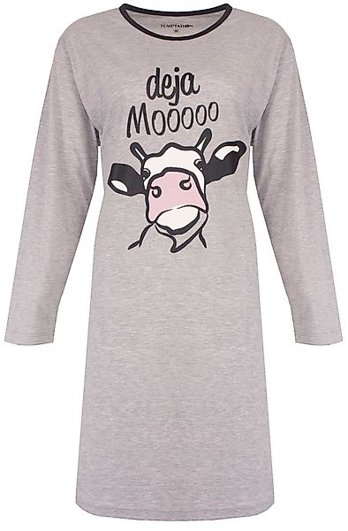 TEMPTATION Nachthemd Damen Schlafshirt mit langem günstig online kaufen
