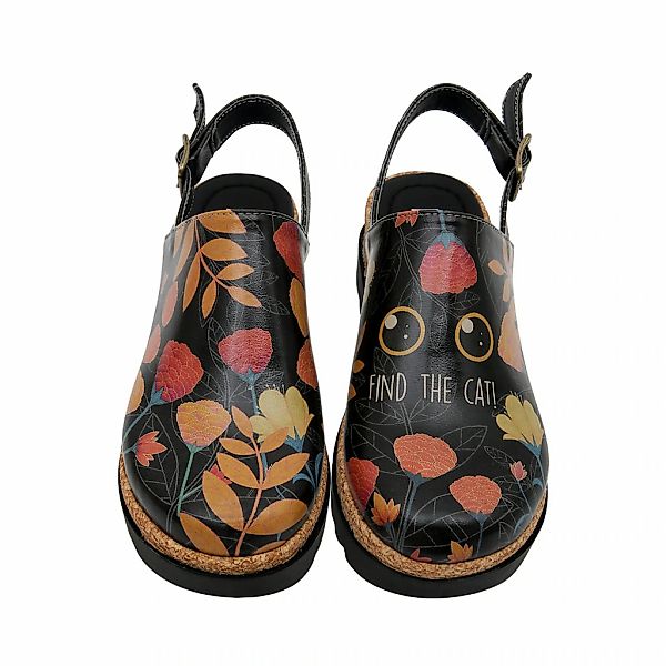 DOGO Clog "Damen Akita Find the Cat Vegan Damen Clog", Vegan günstig online kaufen