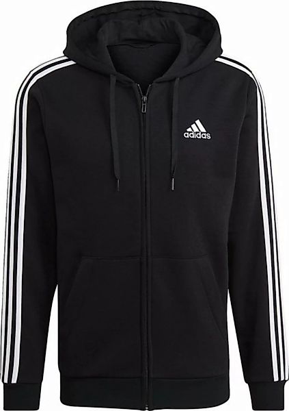 adidas Sportswear Kapuzensweatshirt M 3S FL FZ HD BLACK günstig online kaufen
