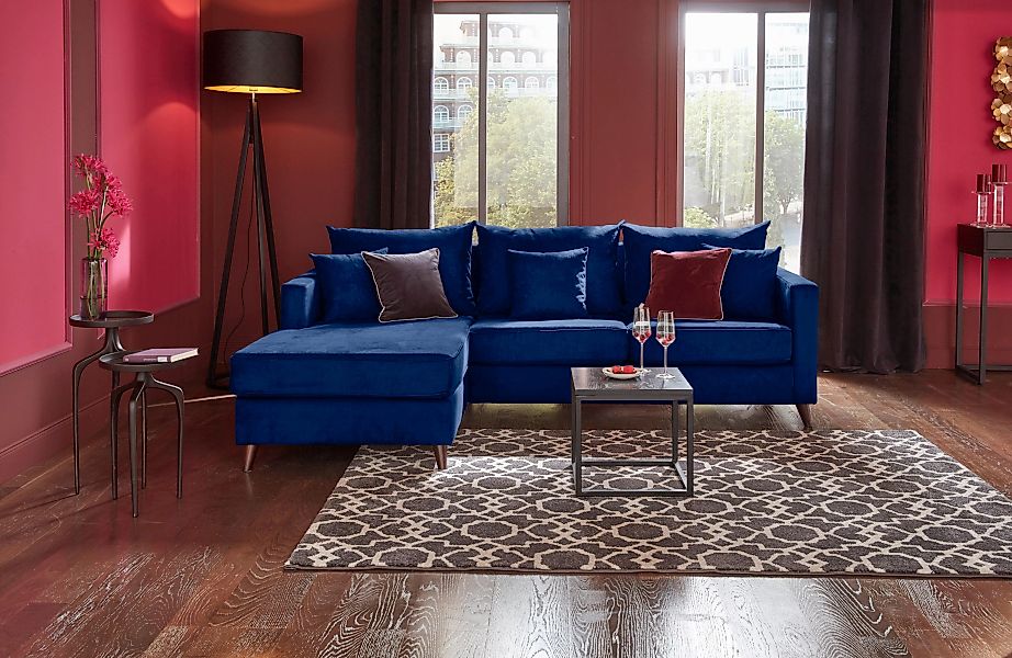 Guido Maria Kretschmer Home&Living Ecksofa "Renesse L-Form", lose Kissen, K günstig online kaufen