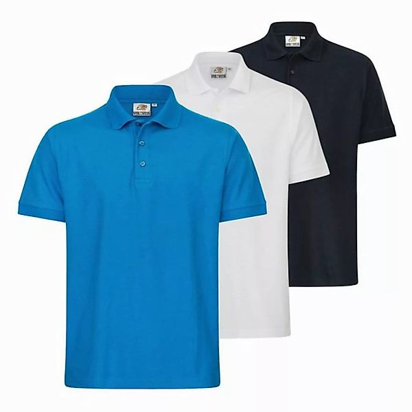 WORXWEAR Poloshirt Herren (Spar-Set, 3er-Pack) strapazierfähiges Poloshirt günstig online kaufen