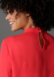 Aniston CASUAL Langarmbluse mit kleinem Volant günstig online kaufen