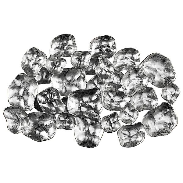 riess-ambiente Wanddekoobjekt VARIATION 105cm silber · günstig online kaufen