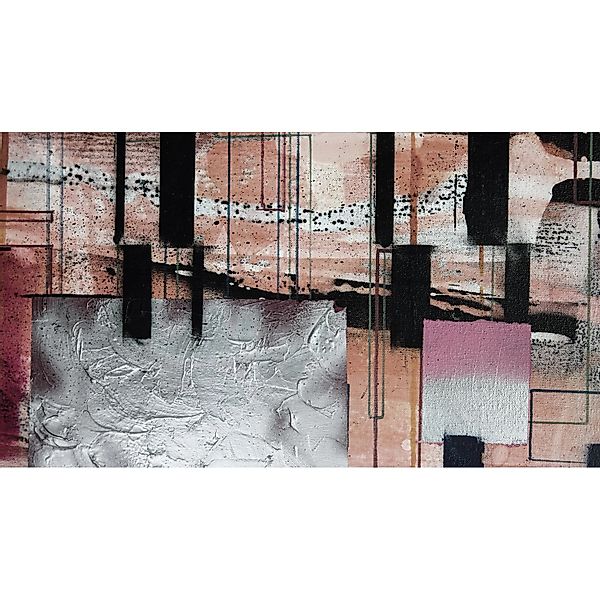 Komar Vliestapete »Digitaldruck Vlies - Squares Dropping - Größe 500 x 280 günstig online kaufen